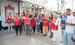 Kızılay Ağrı Şubesi: Gazze'de okula gitmesi gerekirken öğrenciler maalesef şehit oldu