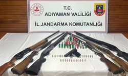 Adıyaman'da ruhsatsız silah operasyonu