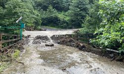 Rize’de yağışlar nedeniyle 18 kişi tahliye edildi