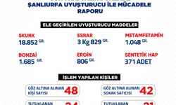 Şanlıurfa'da son bir haftada 48 kişi gözaltına alındı