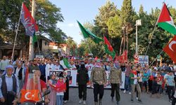 Siverek’te Aksa Tufanı yürüyüşü gerçekleştirildi