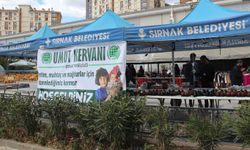 Umut Kervanı Şırnak'ta yardım kermesi düzenledi