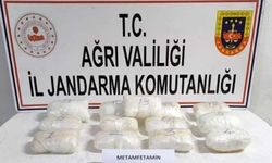 Ağrı'da 16 kilogram metamfetamin ele geçirildi