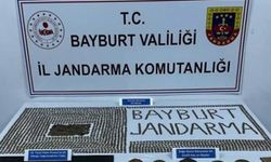 Bayburt’ta tarihi eser operasyonu 