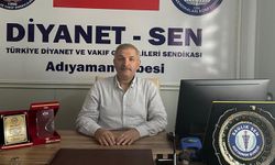 Diyanet-Sen Adıyaman şubesinden Yusuf Tekin'e destek