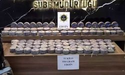 Erzurum'da 51 kilogram eroin ele geçirildi