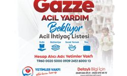 Yetimler Vakfı'ndan Gazze için yardım çağrısı