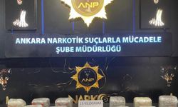 Ankara'da 15 kilogram esrar ele geçirildi