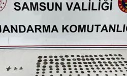 Samsun'da tarihi sikkeler ele geçirildi