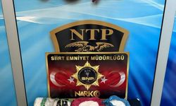 Siirt'te narkotik operasyonu: 8 kilo metamfetamin ele geçirildi