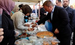 Erzincan’da “Gazze Yararına Hayır Çarşısı” açıldı