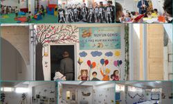 4-6 yaş Kur’an kursu öğrencileri keyifli etkinliklerle eğlenirken öğreniyor