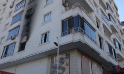Batman'da 7 katlı binada yangın