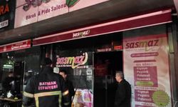 Batman'da börekçi dükkânında çıkan yangın korkuttu