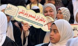 Gazze’de soykırım ve yıkıma rağmen 500 Kur’an hafızı için icazet töreni