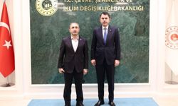 HÜDA PAR Genel Başkan Vekili Demir'den Bakan Kurum'a ziyaret