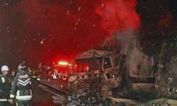 Japonya'da zincirleme kaza: 2 ölü, 26 yaralı