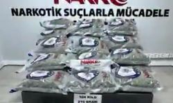 Kayseri’de 104 kilogram uyuşturucu ele geçirildi: 4 tutuklama