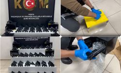 Konya’da kargo kutusundan 100 adet ruhsatsız silah çıktı