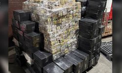 "Maden suyu" sevkiyatı kılıfında Rusya'ya 1,3 ton uyuşturucu taşıyan kamyon ele geçirildi