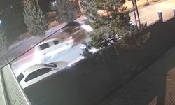 Malatya'da 6 kişinin yaralandığı zincirleme trafik kazası güvenlik kamerasında