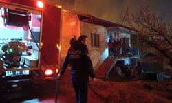 Malatya'da müstakil evde korkutan yangın