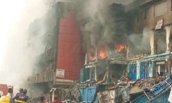 Nijerya'da 25 katlı binada yangın: 5 ölü, 12 yaralı