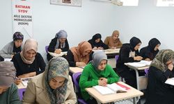 Okuma yazma kurslarına yoğun ilgi