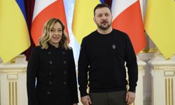 Ukrayna Devlet Başkanı Zelenskiy, İtalya Başbakanı Meloni ile bir araya geldi