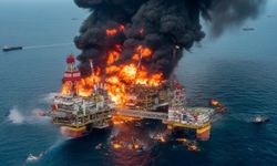 Ukrayna'dan Hazar Denizi'nde Rusya'ya ait bir petrol platformuna saldırı
