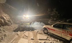 Batman'da acil hasta için kapanan yol açıldı