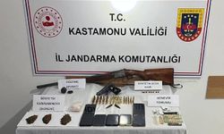 Kastamonu’da uyuşturucu ve silah ele geçirildi: 8 gözaltı
