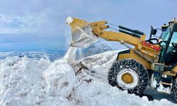 Siirt’te karla mücadele seferberliği: 2 metrelik kar tünelleri aşıldı, köy yolları açıldı
