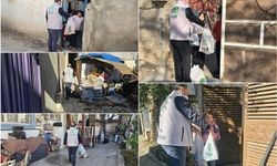 Umut Kervanı Kahramanmaraş, Miraç Kandili nedeniyle gıda ve kırmızı et dağıttı