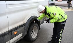 Batman'da servis araçlarına denetim yapıldı