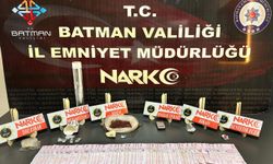 Batman'da uyuşturucu operasyonu: 5 şüpheli tutuklandı