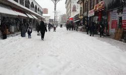 HÜDA PAR’dan Ağrı'daki kar temizleme çalışmalarının yetersizliğine "sembolik karneyle" tepki