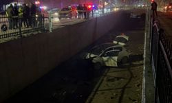 Malatya'da otomobil sulama kanalına düştü: 1 yaralı