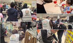 Avrupa Yetim Eli Kahramanmaraş'ta muhtaçlara yardımda bulundu