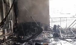 Batman'da bir evde çıkan yangında ev eşyaları kullanılamaz hale geldi