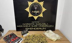Hatay'da 1.1 kilogram esrar ele geçirildi: 1 tutuklama
