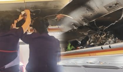 Hong Kong'a giden uçak acil iniş yaptı