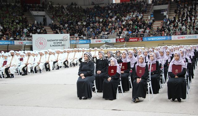 Gaziantep'te 227 hafız ve hafize icazet aldı