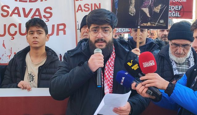 Malatya'dan Gazze çağrısı: Acil bir şekilde kalıcı ateşkes sağlansın ve abluka kaldırılsın!