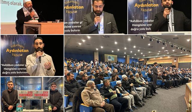 Peygamber Sevdalıları İstanbul'da "Kasım Ayı Sahabe Ayı" programı düzenledi