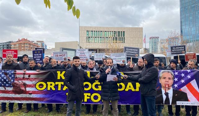 ABD Dışişleri Bakanı Blinken Ankara'da protesto edildi