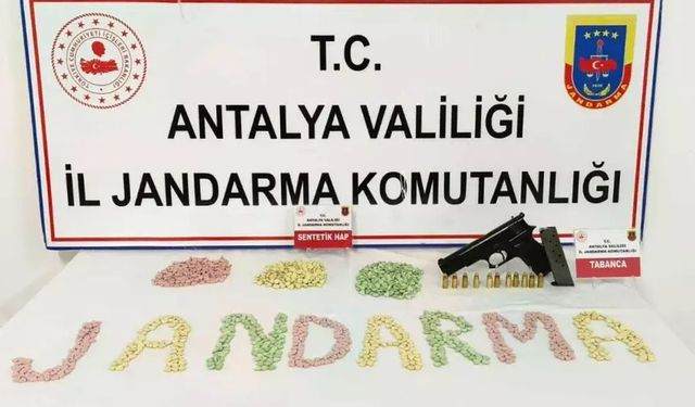 Antalya'da uyuşturucu operasyonu: 1 tutuklama