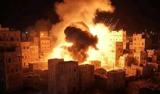 İşgalci ABD, Yemen'in Sana ve Amran kentlerine hava saldırısı düzenledi