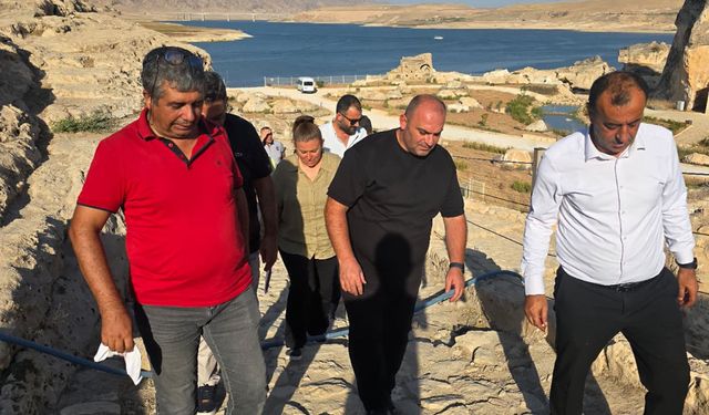 Kültür ve Turizm Başkanlığı'ndan Hasankeyf'e ziyaret