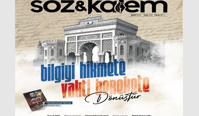 Söz ve Kalem eğitim dosyasıyla çıktı